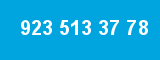 923 513 37 78 923 513 37 78
